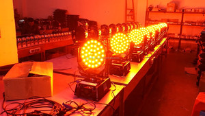 XC Guangzhou Auto dmx 512 control 36x18W 6in1 zoom led lavado cabeza móvil etapa luz - Product Image 2