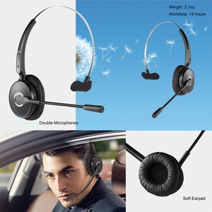 Auriculares <span class=keywords><strong>inalámbricos</strong></span> <span class=keywords><strong>con</strong></span> Bluetooth <span class=keywords><strong>para</strong></span> conductor de camión, <span class=keywords><strong>micrófono</strong></span> <span class=keywords><strong>con</strong></span> cancelación de ruido, <span class=keywords><strong>para</strong></span> centro de llamadas - Product Image 6