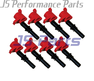 Jeu de bobines rouges MSD, pour Ford, 82438 Blaster, Points (prise), 5 pièces - Product Image 1