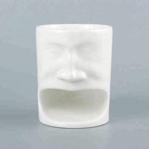 แก้วมักคุกกี้บิสกิต,มีที่ใส่ลายสัตว์ประหลาดสีขาว - Product Image 4