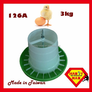 Comedero para Aves de Corral de Aluminio y Plástico con Caja de Engranajes, Mediano/Grande, 10 kg - Product Image 6