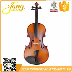 Estudiantes Principiantes Violín Violín de Madera Maciza 4/4 3/4 1/4 Con <span class=keywords><strong>el</strong></span> Caso Del Arco Hecho en China - Product Image 1