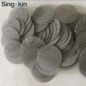 30mm 40mm 50mm 75mm stainless steel disc, stainless steel round filter disc