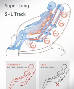 Silla de Masaje Eléctrica Multifuncional de Cuero PU de Lujo y Económica para Oficina con Control Remoto Inalámbrico, Presión de Aire y Masaje Corporal - Product Image 4