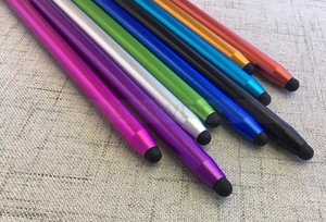 <span class=keywords><strong>Penna</strong></span> Touchscreen universale capacitiva dello stilo per tutti i telefoni cellulari <span class=keywords><strong>Tablet</strong></span> con 2 punte in gomma - Product Image 6
