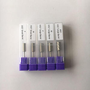 Đầu mài móng bằng cacbua vàng 5xc, đầu mài mịn nhỏ hình trụ bằng cacbua titan vonfram dùng cho tiệm làm móng - Product Image 5