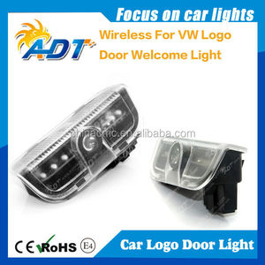 <span class=keywords><strong>5</strong></span> W Auto LED D'ombre de Fantôme Lumière avec Bienvenue Laser Voiture Logo Porte Lumière Lampe - Product Image 1