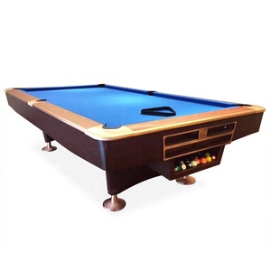 Bàn Chơi Bi-a Câu Lạc Bộ Snooker 9ft Cổ Điển MOQ 1 Bàn Chơi Bi-a 9 Bóng Thứ 4 - Product Image 1