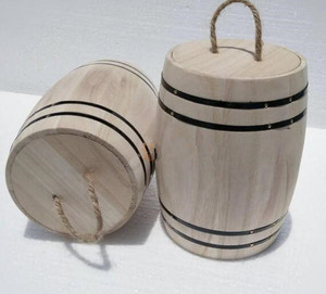 बिक्री के लिए छोटे पैकेजिंग लकड़ी के बैरल - Product Image 2