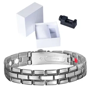 Fashion Germanium Energy Health Titanium Bracelet