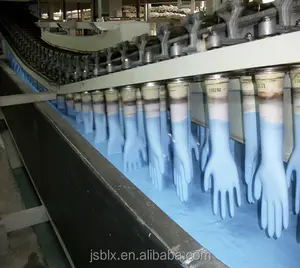 HALF-FULL latex glove making machine