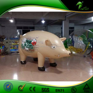 Carino gonfiabile maiale modello per la pubblicità promozione/maiale gonfiabile cartoon - Product Image 1