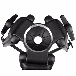 Trépied vidéo professionnel en aluminium flexible télescopique Weifeng WF 718 avec tête fluide - Product Image 3
