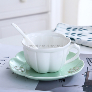 Teiera in ceramica floreale da 550ml vaso di latte in <span class=keywords><strong>porcellana</strong></span> Set di vasetti per fiori - Product Image 6