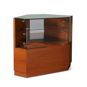 Exhibidores de Pie con Cerradura para Cajas de Donaciones de Vidrio Templado y Madera Personalizadas - Product Image 5