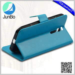 Meilleur Qualité Smart Case Couverture pour pour Asus <span class=keywords><strong>Zenfone</strong></span> <span class=keywords><strong>2</strong></span>, JunBo Cuir Flip Couverture pour Mobile Téléphone - Product Image 4