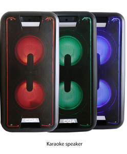 Altoparlante bluetooth professionale da 8 pollici con carrello per batteria Blue_tooh con altoparlante attivo in plastica con un microfono - Product Image 4