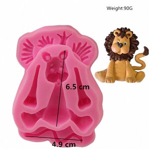 Conjunto <span class=keywords><strong>de</strong></span> moldes <span class=keywords><strong>de</strong></span> animales <span class=keywords><strong>de</strong></span> África para decoración, moldes <span class=keywords><strong>de</strong></span> silicona <span class=keywords><strong>con</strong></span> temática <span class=keywords><strong>de</strong></span> Zoo, <span class=keywords><strong>jirafa</strong></span>, conejo, elefante, León, mono, para <span class=keywords><strong>pastel</strong></span>, herramientas <span class=keywords><strong>de</strong></span> resina - Product Image 4