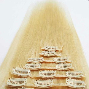 Dropshipping 22 "260g Ash Blonde <span class=keywords><strong>Bellami</strong></span> Triple de Lujo Doble Dibujado Trama Ombre dos tonos clip en <span class=keywords><strong>extensiones</strong></span> de cabello - Product Image 3