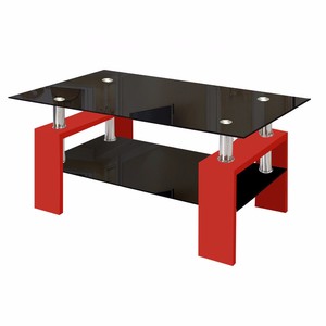 Small Coffee Tea <strong>Centre</strong> <strong>Table</strong> Popular Living Room Tempered Glass Outdoor Modern Led Light Glass Coffee <strong>Table</strong> for 10-20 Days - Product Image 5