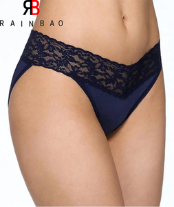 Modello di biancheria intima da donna <span class=keywords><strong>in</strong></span> pizzo <span class=keywords><strong>Sexy</strong></span> <span class=keywords><strong>in</strong></span> cotone Spandex di alta qualità - Product Image 2