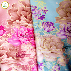 China 100% Polyester Microfiber Bed Sheet Fabric Printed Home Textile Fabrics - Product Image 2