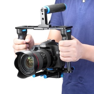 Cage vidéo en alliage d'aluminium pour appareils photo reflex numériques tels que 5D <span class=keywords><strong>Mark</strong></span> II III 700D 650D 600D - Product Image 2