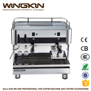 Respetuoso del <span class=keywords><strong>medio</strong></span> ambiente de dos grupo de café 220-230 V máquinas semi automática máquina de café <span class=keywords><strong>molido</strong></span> de café comercial Profesional - Product Image 1