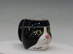 Tazas de café, té y leche con diseño 3D de gato decorativo, tamaño y forma, se pueden personalizar - Product Image 4