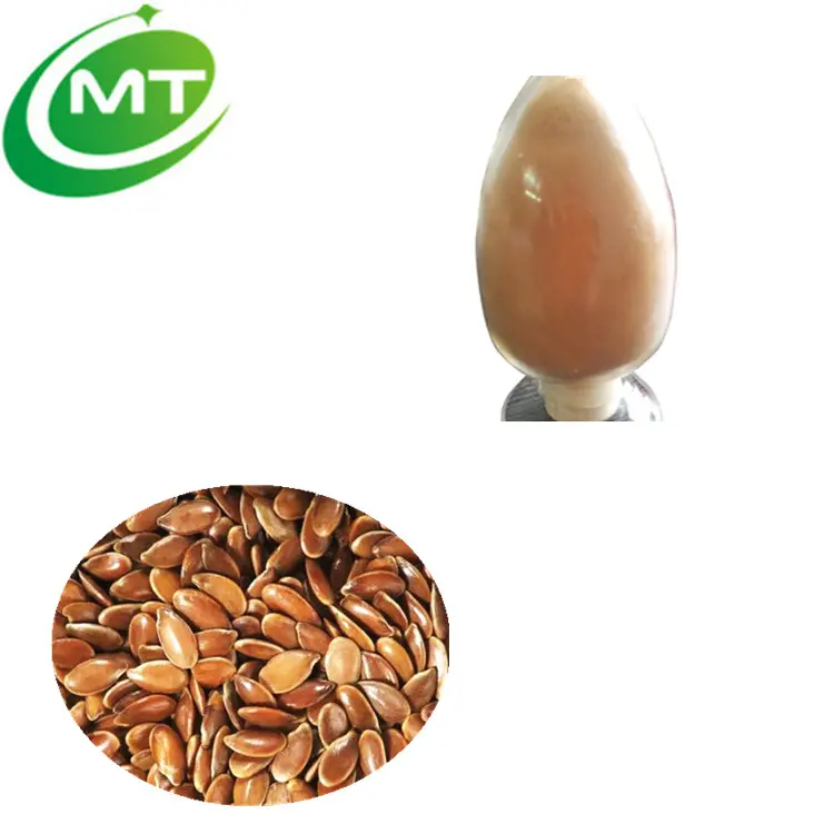 Natural top quality 35% protein Flax seed Extarct