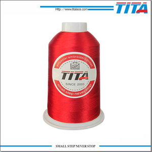 Droga teñida 120D/2 100% hilo de bordar de poliéster - Product Image 2
