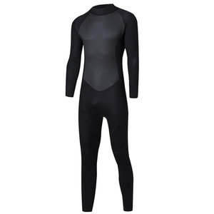 Traje de neopreno largo para hombre, con cremallera trasera, al por mayor - Product Image 1