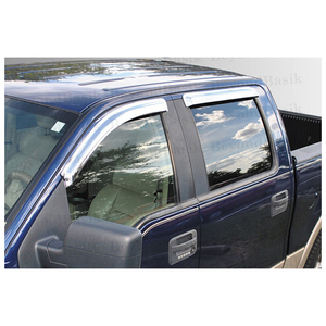 VISOR DE VENTANA CROMADO para F150 Super Crew 4 puertas 4 piezas/Ford Lobo (México) 04 ~ 08 - Product Image 2