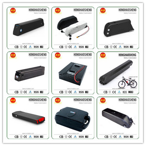 13S5P 18650鲨鱼DS-6 Ebike 17.5ah锂离子电池组48v电动自行车电池 - Product Image 5