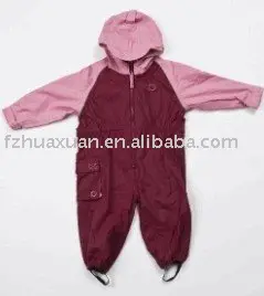 Little Baby and Toddler Kushies Pink Rain Jacket