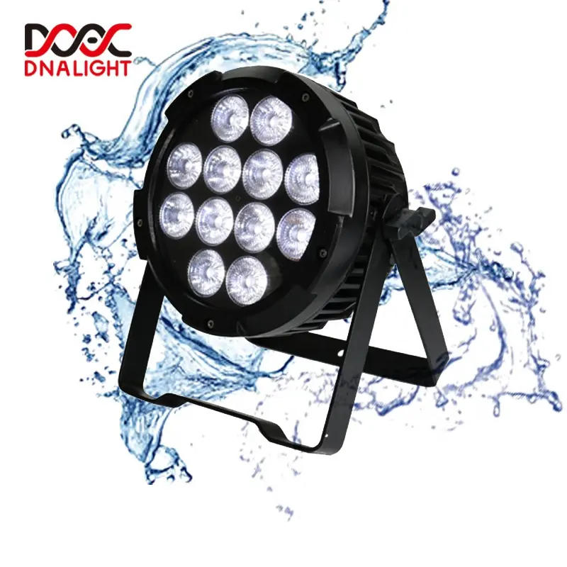 6*18W Wifi Dmx Battery-Operated Rechargeable Wireless Ip65 Waterproof Rgbwauv 6In1 Par Can Lights