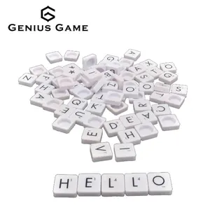 99pcs Plastic tile words game