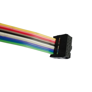 UL2651 28AWG Радужные плоские ленточные кабели 2*5P 10pin 2,54 Pitch IDC коннектор бытовой техники электронный ПВХ нейлоновый жгут проводов - Product Image 2