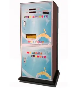 Big Capacity Value Coin Exchange Machine/Automatic Cash Machine/Bill Receptor Currency Exchange Machine Made in China
