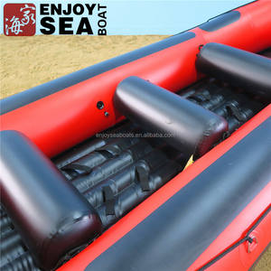 2025 PvcまたはHypalonインフレータブルホワイトウォーターラフトボートインフレータブルポンツーンボート贩売のため! - Product Image 2