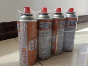 Cilindro de Propano Portátil Personalizado Hecho en China para Acampar al Aire Libre, Contenedor de Aerosol, Cartucho de <span class=keywords><strong>Gas</strong></span> <span class=keywords><strong>Butano</strong></span> de 220g 227g - Product Image 6