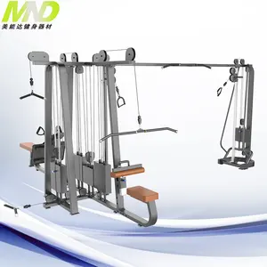 Crossover Cable Jungle Fitness Equipment Exercise Machine 5 Stations Multi Gym
