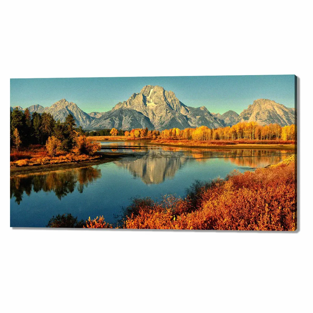 Personalizado personalizado de tu foto arte de pared el mejor regalo listo para colgar de huellas