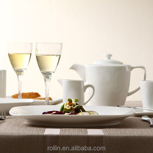 Directo de fábrica al por mayor de porcelana blanca plato de <span class=keywords><strong>sopa</strong></span> para <span class=keywords><strong>el</strong></span> <span class=keywords><strong>restaurante</strong></span> - Product Image 4
