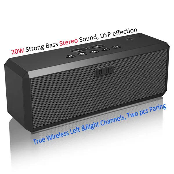 2022 Produk Laris Gadget Elektronik Speaker Bluetooth 20W Stereo Dua Saluran Profesional