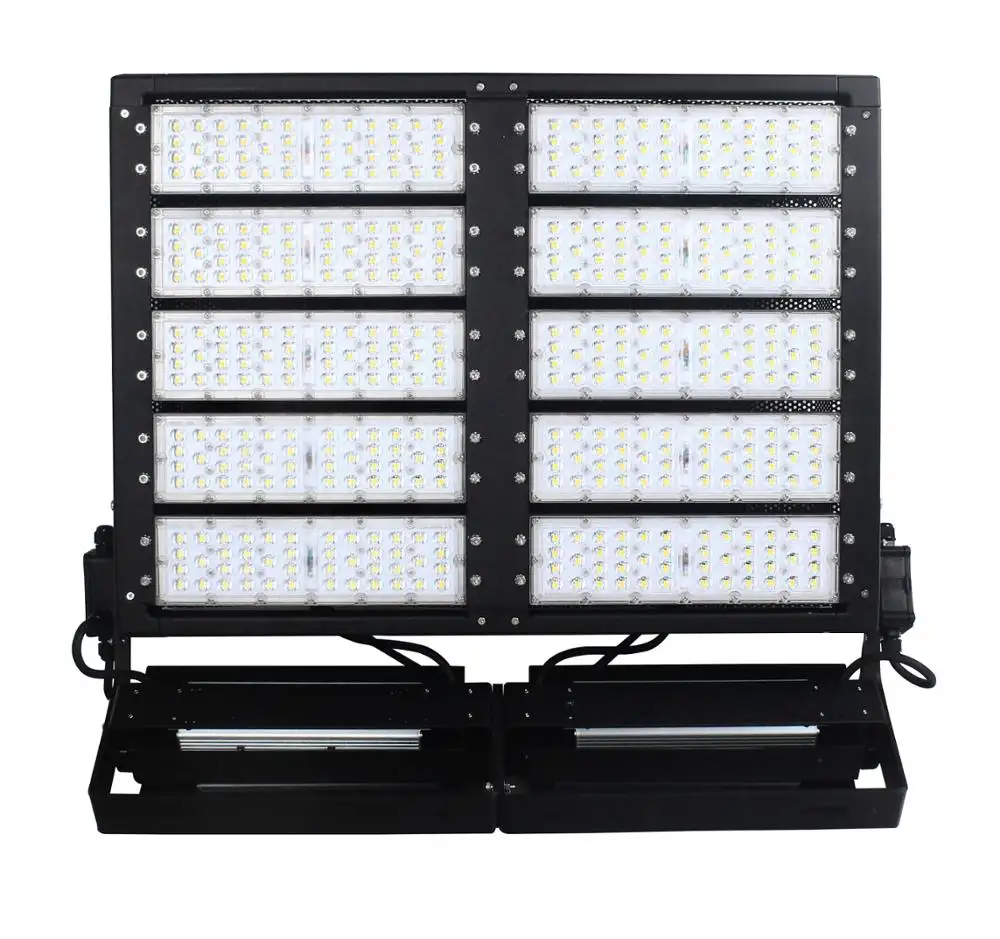 2023 5years warranty IP65 Daylight 140000lm high Pole 1000w led flood light