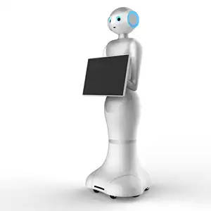 Ai umanoide universale mall servizio di ricezione robot intelligente robot hotel benvenuto servizio Assistente