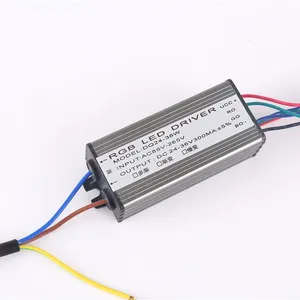 220v dc sortie couleur changeante IP65 alimentation RVB a mené le conducteur pour l'éclairage mené