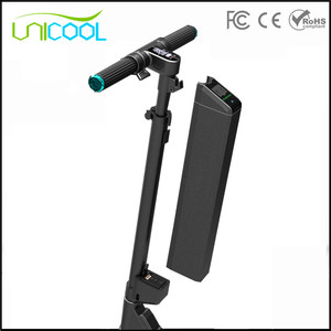 2018 batería se puede sacar 8 pulgadas ruedas plegable scooter eléctrico con pantalla LCD - Product Image 2
