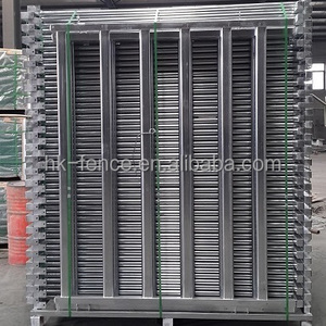 Cercado Modular para Ganado, Corral Portátil para Vacas/Caballos, Panel Redondo Galvanizado de Alta Resistencia para Ovejas con 5 o 6 Barras - Product Image 5